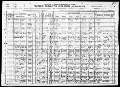 New York: NEW YORK County, Enumeration District 1023, Sheet No. 4A