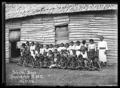 Schoolboys, Buiadoga, British New Guinea