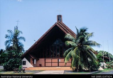 French Polynesia - Church of St Étienne, Puna'auia