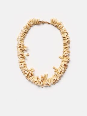 Human tooth necklace