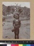 Portrait of man, Delena, Papua New Guinea, ca. 1905-1915