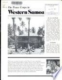 The Peace Corps in Western Samoa