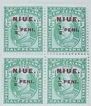 Stamps: New Zealand - Niue Half Penny