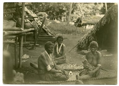 Group of New Hebridean women, Ambrim