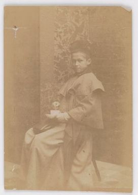 Woman with a cup of tea. From the album: Cook Islands