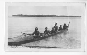 [Bougainvillean People in Canoe, #2]