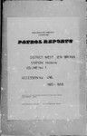 Patrol Reports. West New Britain District, Hoskins, 1965 - 1966