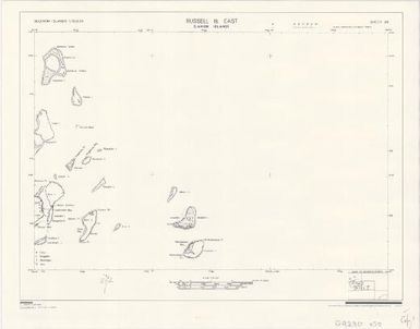 Solomon Islands 1:50,000: Russell Is. East (Lamon Island) (Sheet 26)