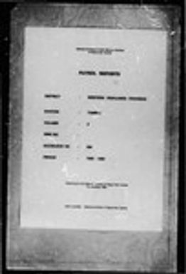 Patrol Reports. Western Highlands District, Tambul, 1959 - 1960
