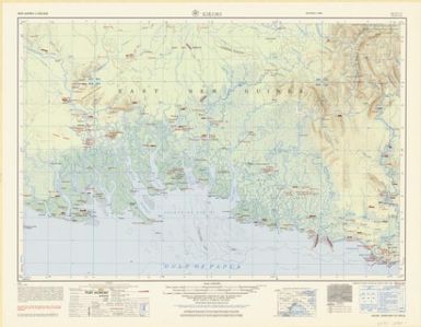 New Guinea 1:250,000 (Kikori ; SB 55-13 ; 1965 revised)