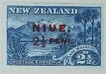 Stamp: New Zealand - Niue Two and a Half Pence