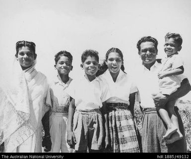 Indian farming family