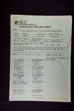 Settling land disputes in Vanuatu since independence, by Tamata Ravo