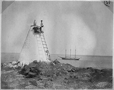 No. 38. Mahukona Light-Station. View looking NW. by N