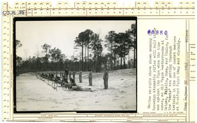 Montford Point Marines Training