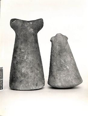 Photo of two 'reru' carved stones (XCII/9)