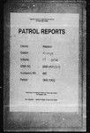 Patrol Reports. Western District, Kiunga, 1968 - 1969