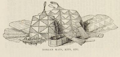 Tongan mats, kits, etc.