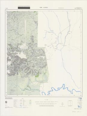 New Guinea, Border (special) 1:100,000 (sheet 2)