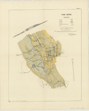 Report on petroleum in Papua: Map 5. Pairi Heperi (Sheet 5)