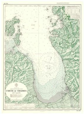 [New Zealand hydrographic charts]: New Zealand. North Island - East Coast. Firth of Thames. (Sheet 533)