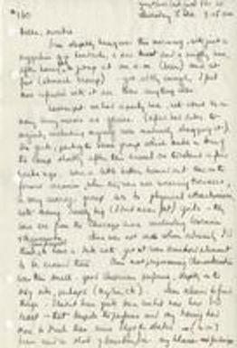 Letter from Warren Johnston to Bobby [Letter 177]