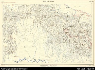 Papua New Guinea, Aitape, Road Inventory Series, Sheet 2, 1:250 000, 1967