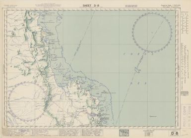 Australian aeronautical map (Sheet D8)