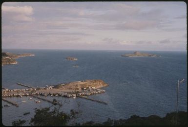 Causeway and marina (2) : Port Moresby, Papua New Guinea, 1975 / Terence and Margaret Spencer