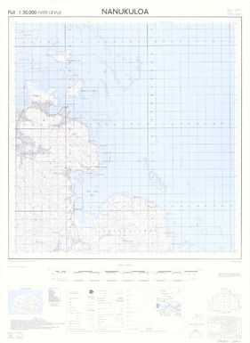 Fiji 1:50,000: Nanukuloa (Sheet Viti Levu 3)