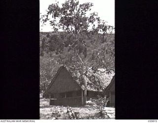 PORT MORESBY, NEW GUINEA. 1943-11-11. HUT ACCOMMODATING MILITARY HISTORY SECTION, NEW GUINEA FORCE