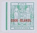 Stamp: New Zealand - Cook Islands Five Shillings