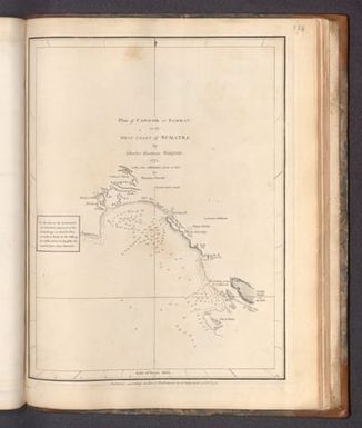 Plan of Cawoor or Sambat on the West Coast of Sumatra by Charles Gustavus Wahlfeldt...1771