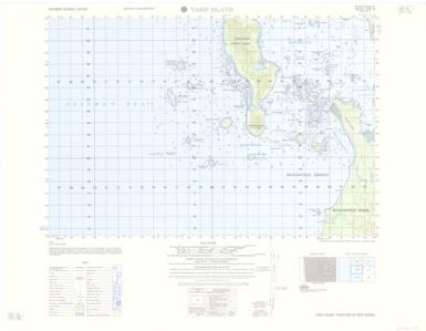 Solomon Islands 1:50,000: Taiof Island (6741-III)