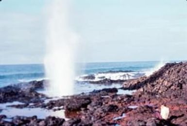 [Geyser at Spouting Horn, Kauai]