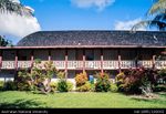 American Samoa - building with a garden