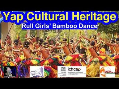 Rull Girls' Bamboo Dance, Yap, 1970