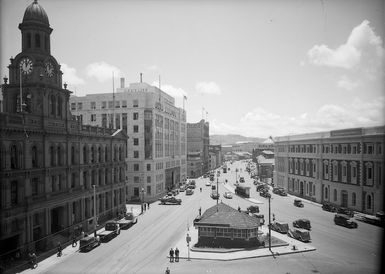 Intersection of Customhouse and Jervois Quays and Post Office Square, Wellington