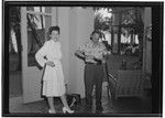 [Gough], Marion and Maynard [Parker] at Royal Hawaiian. Marion Gough and Maynard Parker