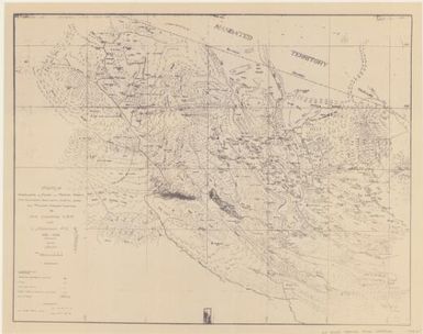 Papua headwaters of Kikori and Purari Rivers : from astronomical observations, subtense, stadia and prismic compass traverse (J.R. Black Map Collection / Item 146)