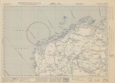Australian aeronautical map (Sheet F3)