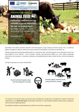 Organics Factsheet: Animal Feed