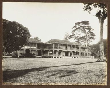 Wooden building. From the album: Samoa