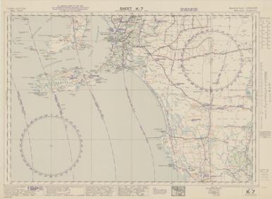 Australian aeronautical map (Sheet K7)