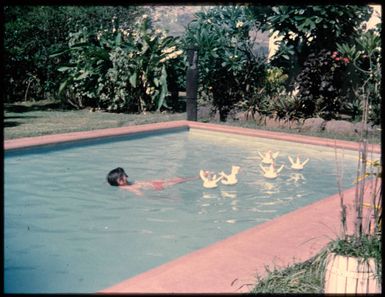 At the Tavua Hotel, Fiji, 1974