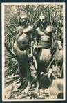 Portrait of two unidentified New Guinean men, New Guinea, c1929 to 1932