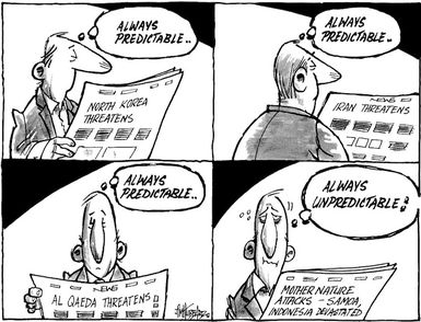 "Always predictable... Always unpredictable!" 1 October 2009