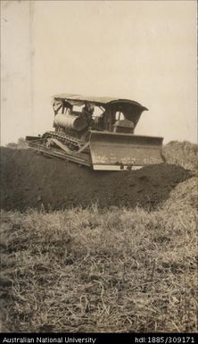 60 H.P. Tractor with bulldozer attachment, Maro Tramline Extension