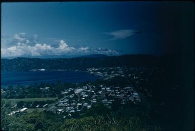 The town from Namanula Hill (1) : Rabaul, New Britain, Papua New Guinea, 1960-1961 / Terence and Margaret Spencer