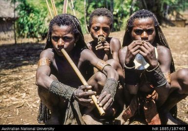 Goroka: Three youths